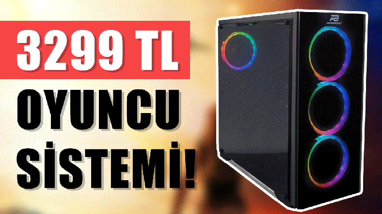 3299 TL’ye Toplanması İmkansız Oyuncu Bilgisayarı Topladık!