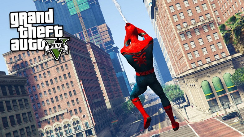 GTA 5 PS 4 İçin ‘Marvel Spider-Man’ Modu Yayımlandı