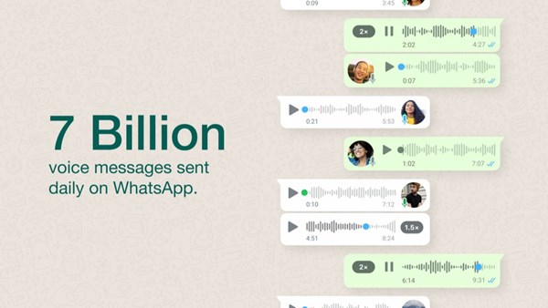 WhatsApp sesli mesajlar daha iyi hale geliyor