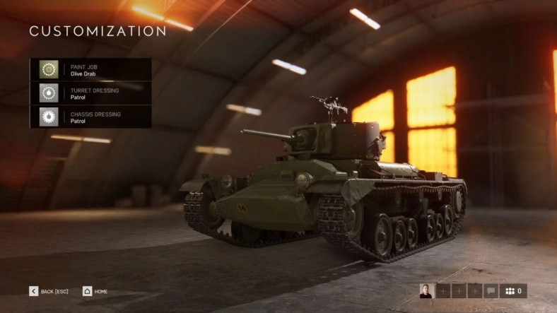 Battlefield 5’e Tankları Ferdileştirme Özelliği Geliyor