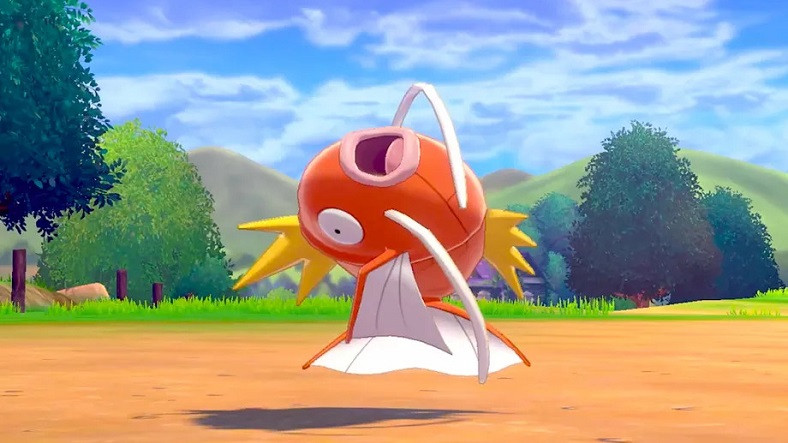 Bir YouTuber, Pokemon Sword and Shield’ı Magikarp’la Bitirdi