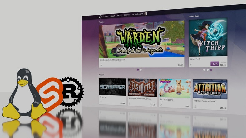 Büsbütün Linux’a Özel Yeni Bir Oyun Platformu Yolda: GamePad