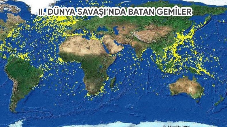 Dünya’ya Bakış Açınızı Değiştirecek 5 Enteresan Dünya Haritası