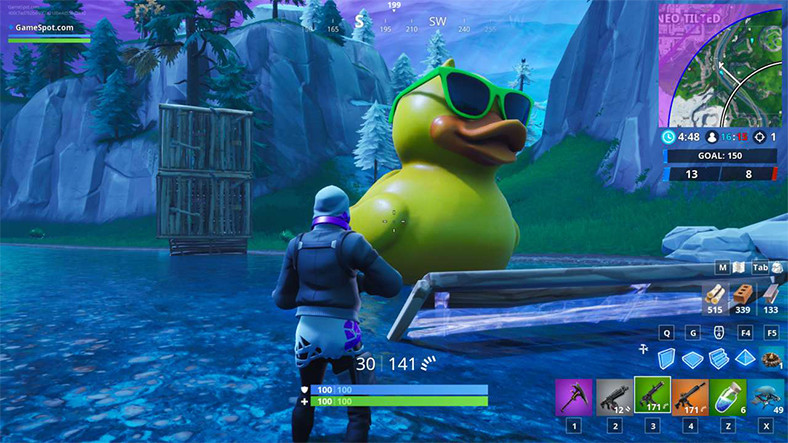 Fortnite Haritasındaki Devasa Ördek Ne Manaya Geliyor?