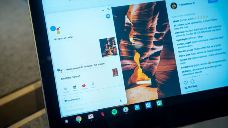 Google Asistan, Chrome OS 77 ile Chromebook’lara Geliyor