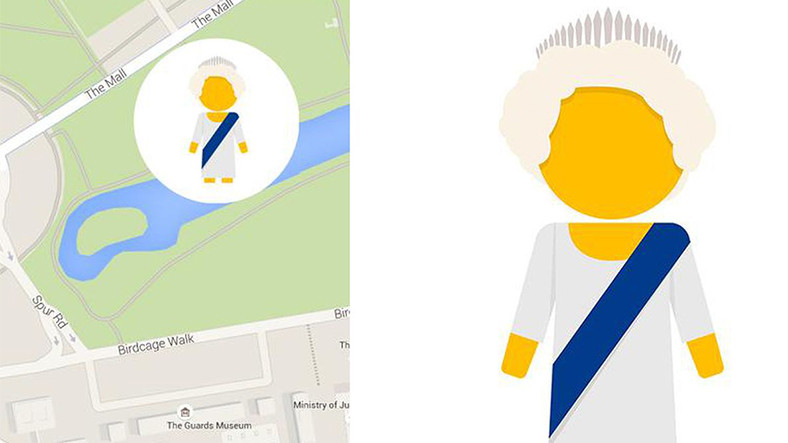 Google Haritalar’ın Kapalı ‘Kraliçe Elizabeth’ Özelliği