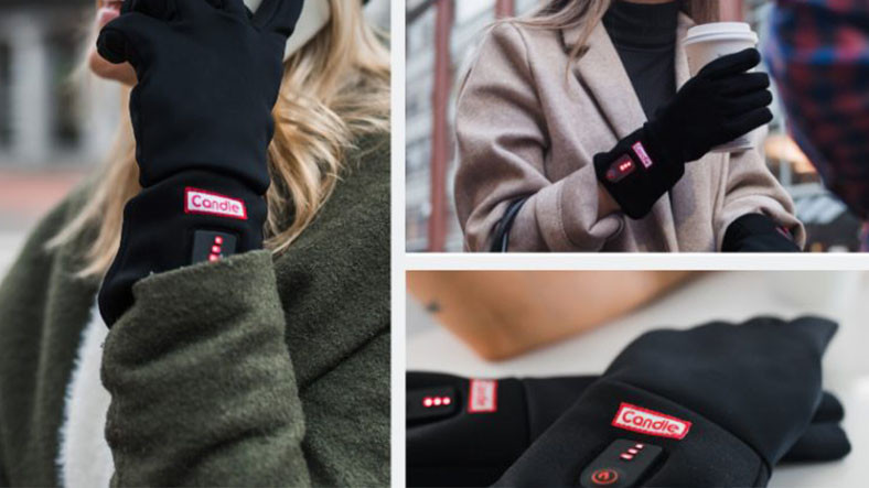 Isıyı Telefonunuzdan Yönetebildiğiniz Eldiven: Candle Gloves