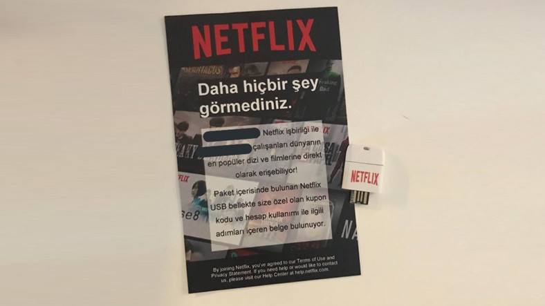 Netflix Logolu Uydurma USB Belleklere Dikkat