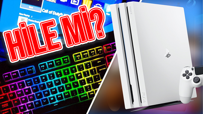 PS4’e Klavye Mouse Bağlayıp Oyunlarda Estik!