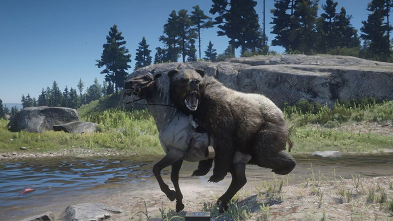 Red Dead Redemption 2 Modu, Ayıların At Sürmesini Sağlıyor