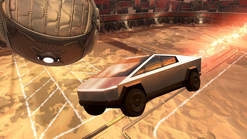 Rocket League Oyuncularından Cybertruck İmza Kampanyası