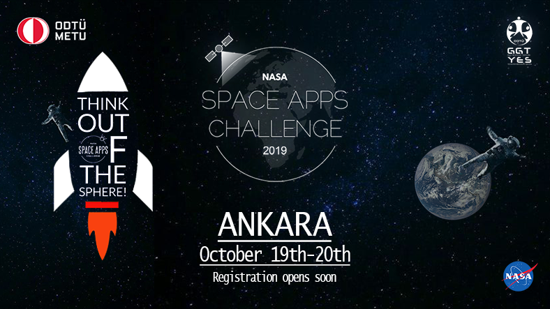 Space Apps Hackathon, 19-20 Ekim’de ODTÜ’de