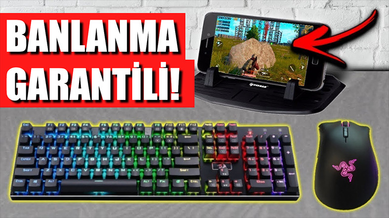 Telefona Klavye ve Fare Takviyesi Getiren Farklı Aparat