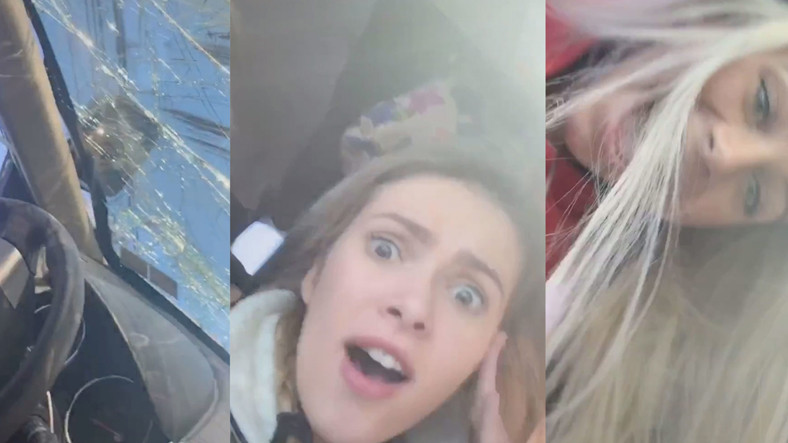 Trafik Kazasından Sonra Çekilen TikTok Görüntüsü Olay Oldu