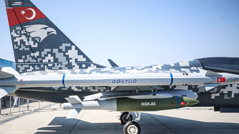 Türkiye’nin Birinci Hava-Hava Füzesi Göktuğ TEKNOFEST’te Göründü