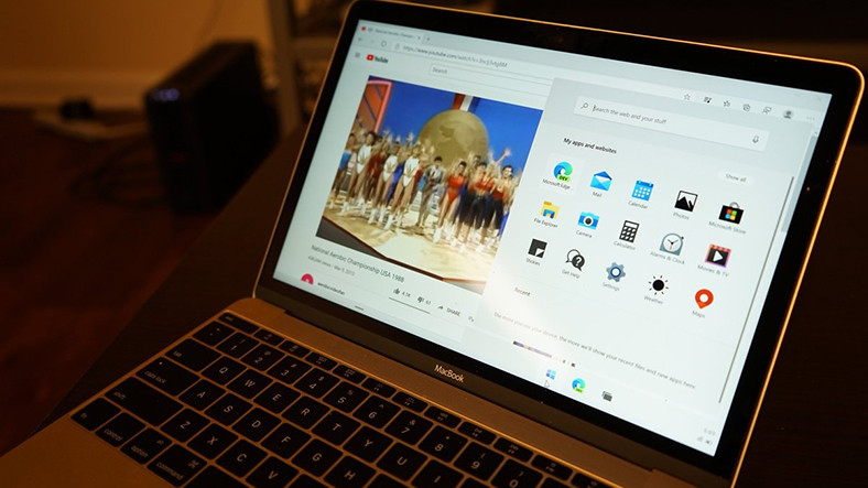 Windows 10X, MacBook’a Kuruldu