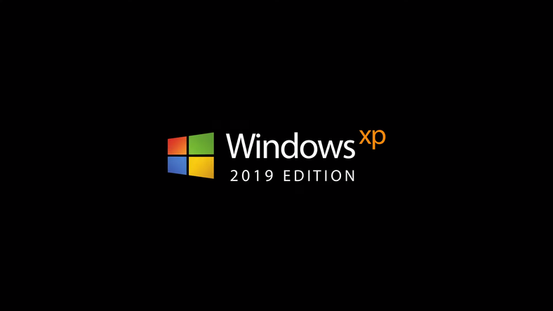 Windows XP 2019 Edition Konseptini Gösteren Görüntü