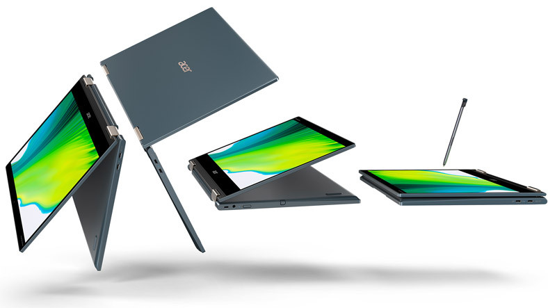Acer, 5G Takviyeli Birinci Dizüstü Bilgisayarı Spin 7’yi Duyurdu