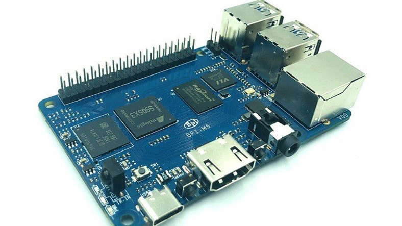 Android ve Linux Takviyeli Banana Pi BPI-M5 Duyuruldu