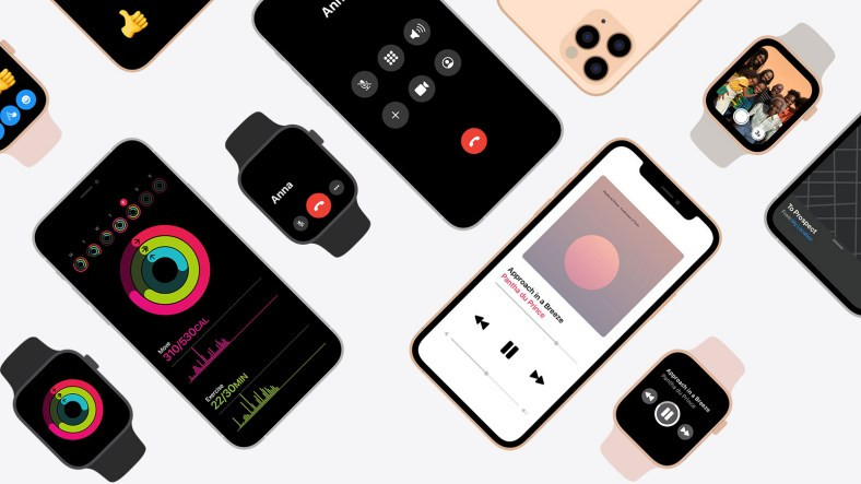 Apple Watch ile iPhone Ortasındaki Ahengi Vurgulayan Sayfa