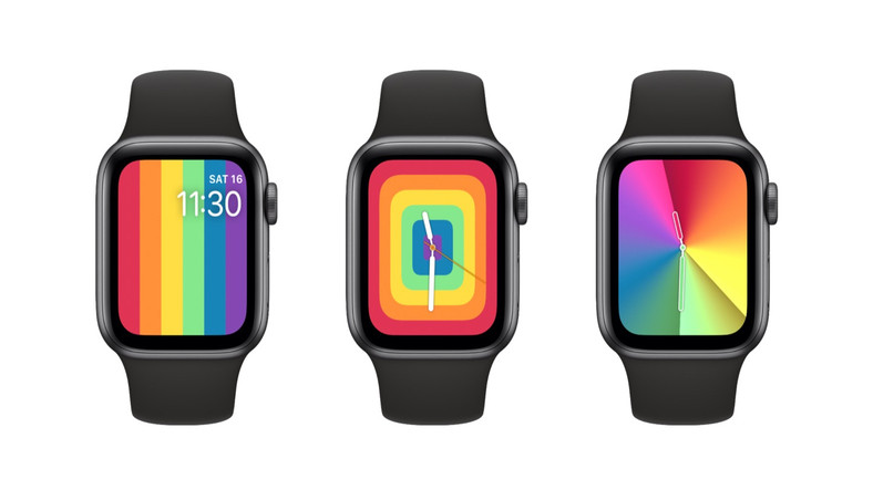 Apple, Yeni Pride Temalı Apple Watch Arayüzlerini Tanıttı