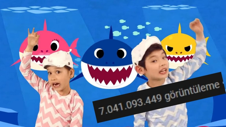 Baby Shark, En Çok İzlenen YouTube Görüntüsü Oldu