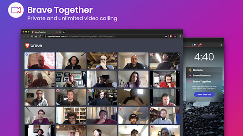 Brave, Zoom’a Rakip Olacak ‘Brave Together’ı Kullanıma Sundu