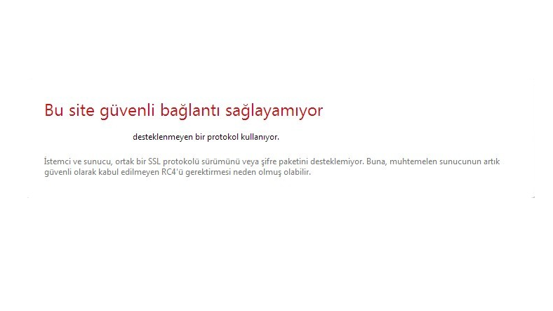 Bu Site İnançlı İrtibat Sağlayamıyor Yanılgısı Nasıl Çözülür?