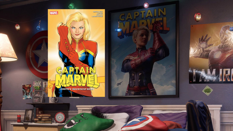Captain Marvel’ı, Marvel’s Avengers’ta Gösteren Görseller
