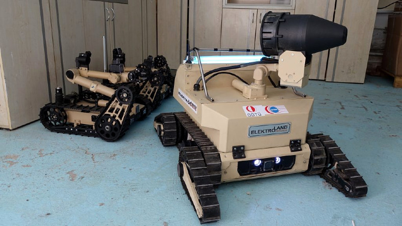 ‘Cemil Robot’ Koronavirüse Karşı Geliştirildi