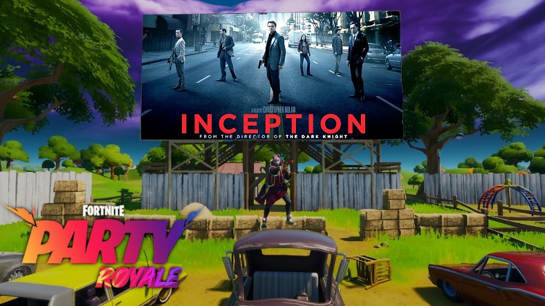 Fortnite Sinema Gecesi Etkinliğinde Inception Sineması Gösterildi