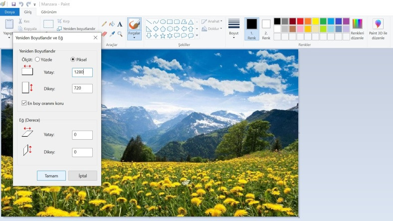 Fotoğraf ve Fotoğraf Boyutu Küçültme Nasıl Yapılır?