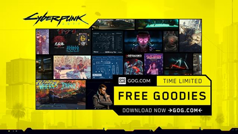 GOG’dan  Kısa Müddetliğine Fiyatsız Cyberpunk 2077 Koleksiyonu