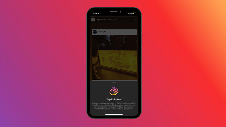 Instagram, Teşekkür Etiketli Öyküleri Öne Çıkaracak