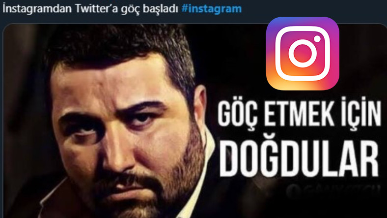 Instagram’ın Çökmesiyle Twitter’da Yapılan Paylaşımlar