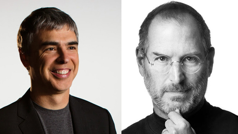 Larry Page ve Steve Jobs’un 2007 Yılındaki Fotoğrafları