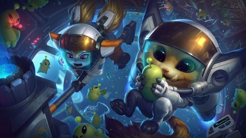 League of Legends’a Astronot Temalı Üç Yeni Kostüm Geliyor