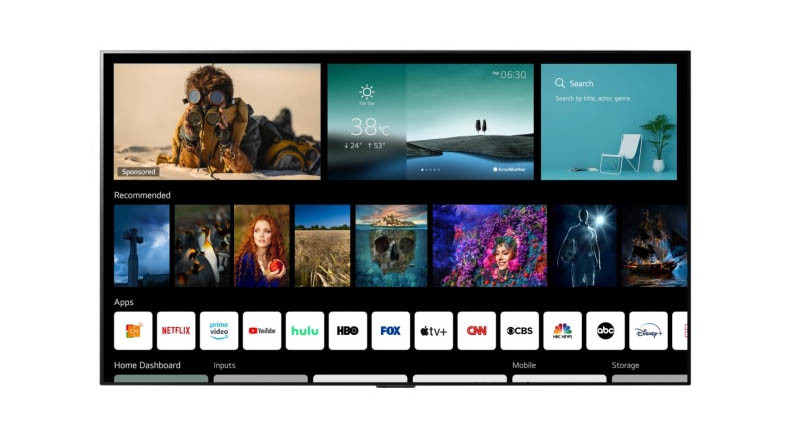 LG webOS 6.0, Yesyeni Bir Kullanıcı Arayüzüyle Geldi