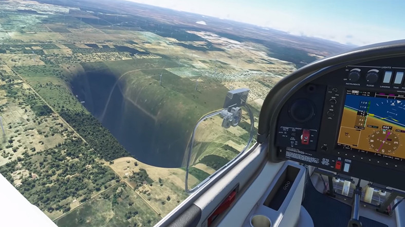 Microsoft Flight Simulator’de Dev Çukur Keşfedildi (Video)