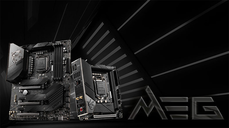 MSI, MEG Z490 Unify Serisi Anakartlarını Duyurdu