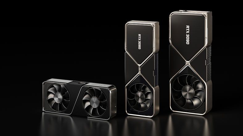 NVIDIA, Yeni RTX 3000 Serisi Ekran Kartlarını Tanıttı