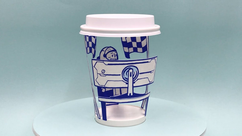 Samsung, Kağıt Bardaktan Oyuncu Monitörü Yaptı (Video)