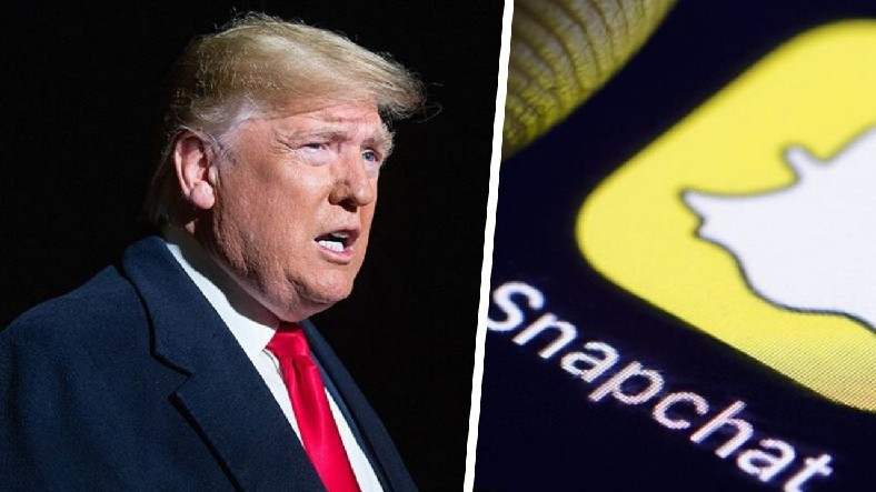 Snapchat, Donald Trump’ın Hesabını 12 Saatliğine Engelledi