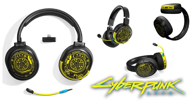 SteelSeries’ten Cyberpunk 2077 Temalı Kablosuz Kulaklık