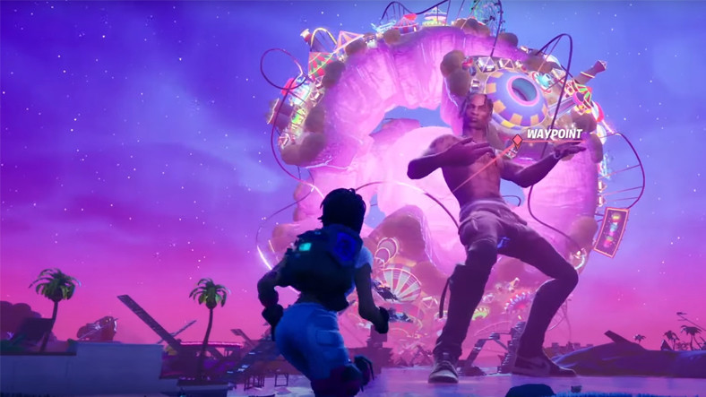 Travis Scott, Fortnite’da Efsane Bir Konser Verdi (Video)