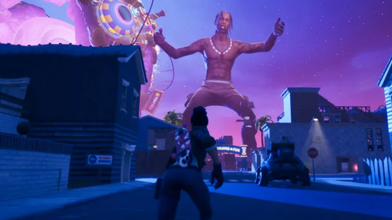Travis Scott Konserini 12 Milyon Fortnite Oyuncusu İzledi
