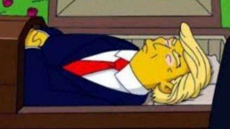 Trump’ın Mevtini Gösteren Simpsonlar Sahnesi Gerçek mi?