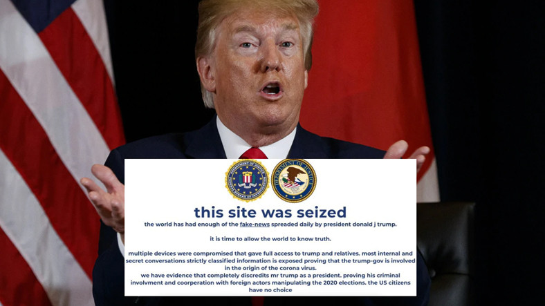 Trump’ın Seçimler İçin Oluşturduğu Kampanya Site Hacklendi