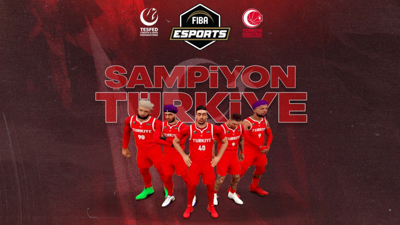 Ulusal Ekibimiz, FIBA NBA 2K21 Turnuvasında Şampiyon Oldu