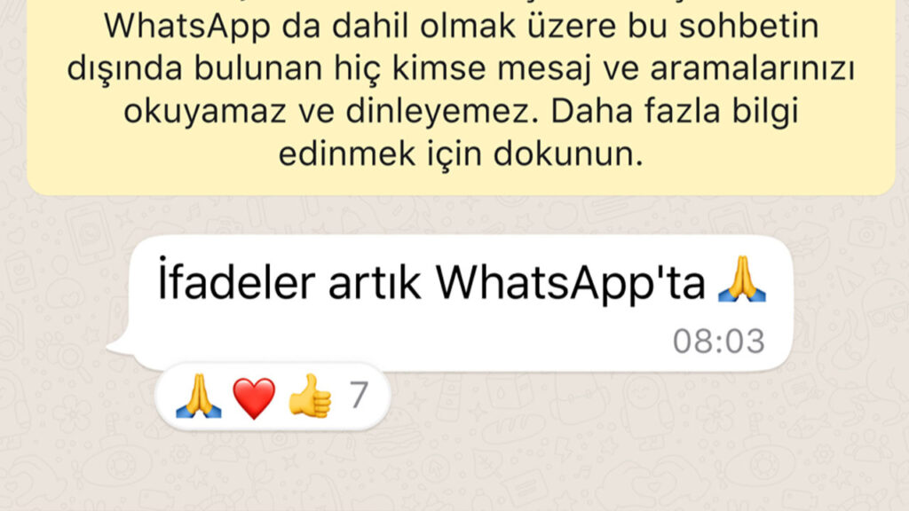WhatsApp’a büyük yenilikler getiren beklenen güncelleme nihayet yayınlanmaya başlandı, sözler özelliği gerçek oldu